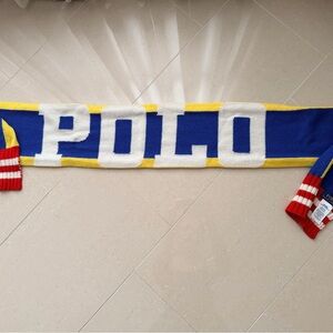 Polo by Ralph Lauren Kids' Blue, Yellow, and Red Scarf